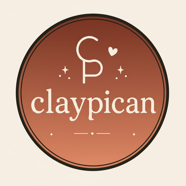 Claypican Logo — Terracotta Gradient