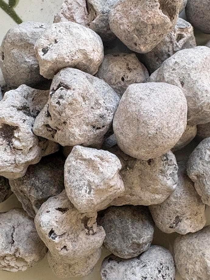 Nzu (Sand Free, Salted) -. Soft. Earthy. Crunchy